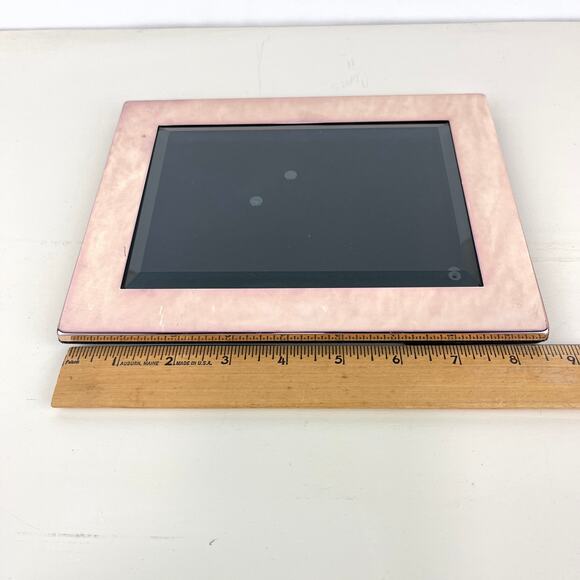 Pottery Barn Silver Plated Frame for 5x7 Photo Beveled Glass - Picture 8 of 8